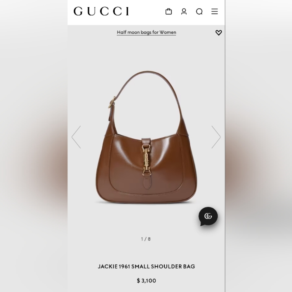 Gucci Jackie 1961 small shoulder bag.